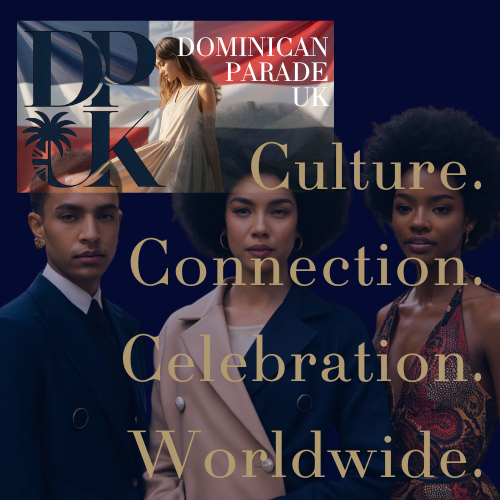 Dominican Parade UK culture connection and celebration artwork